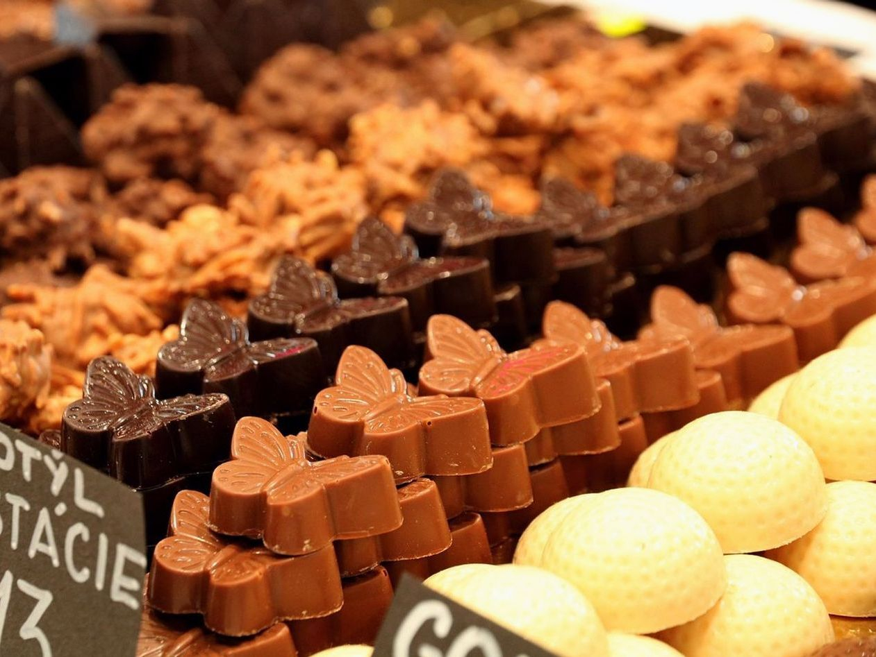 Dulces de chocolate e ideas para compartir